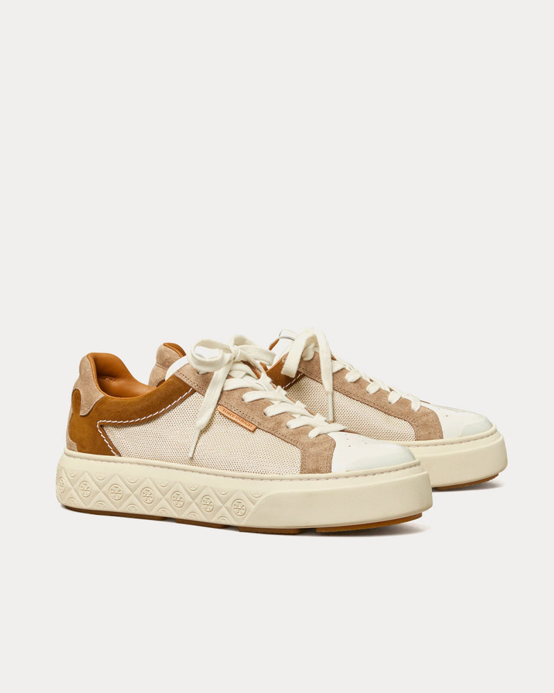 Tory Burch Ladybug White / Purity / Cream / Tabacco Low Top Sneakers - 2