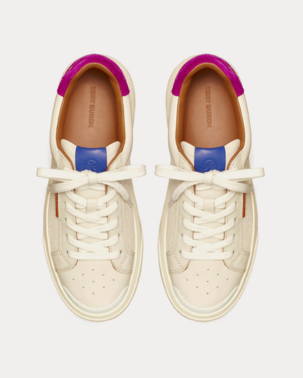 Tory Burch Ladybug Off White / Prickly Pear Low Top Sneakers - 2