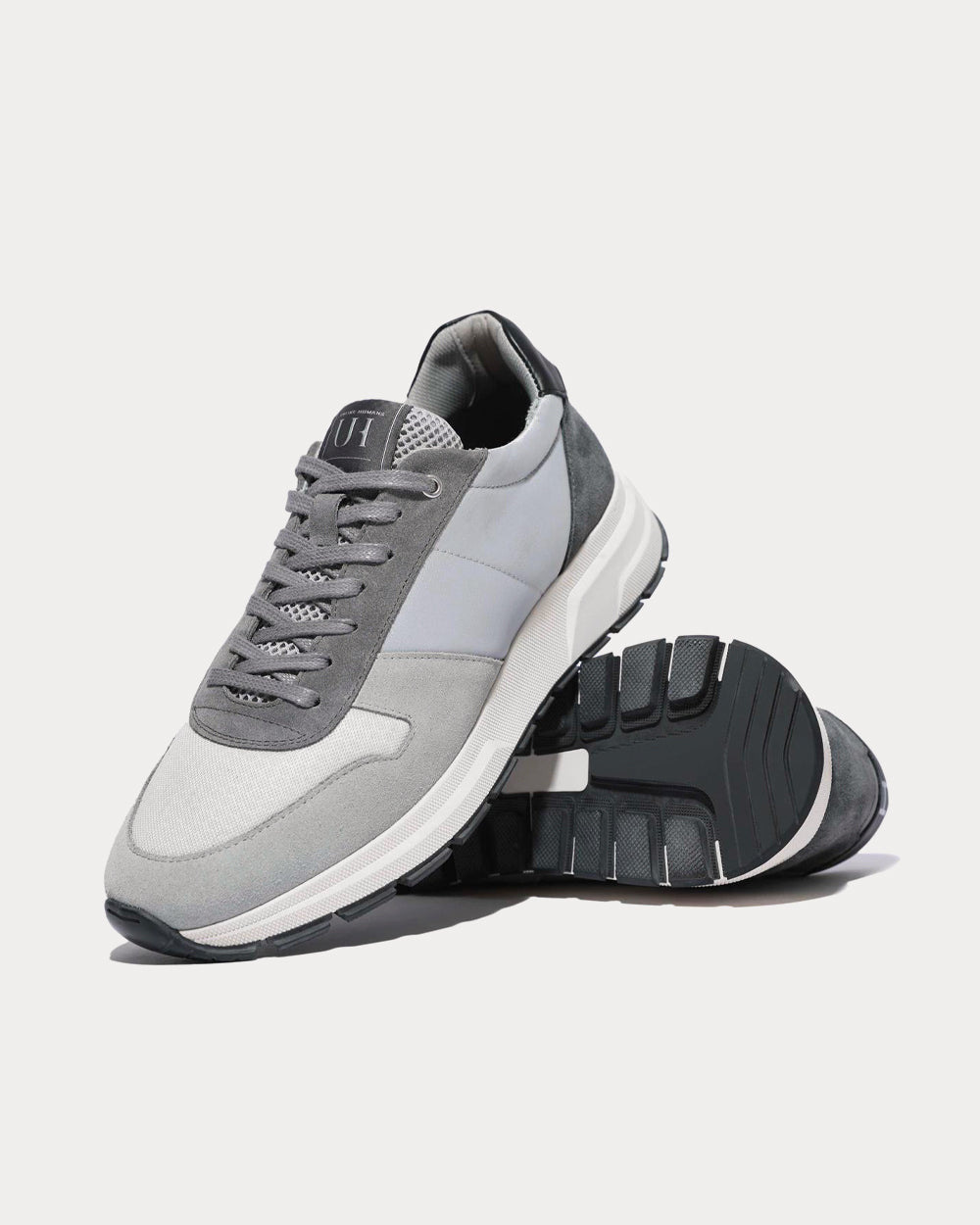 Unlike Humans - UHF04 Runner Grey / Grey Low Top Sneakers