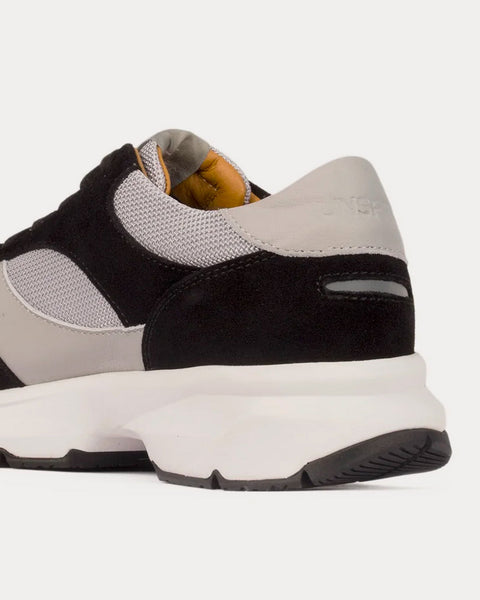 Rozel Black / Grey / Black Low Top Sneakers