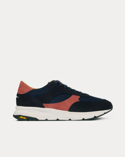Unseen Footwear Rozel Navy / Pink / White Low Top Sneakers - 1
