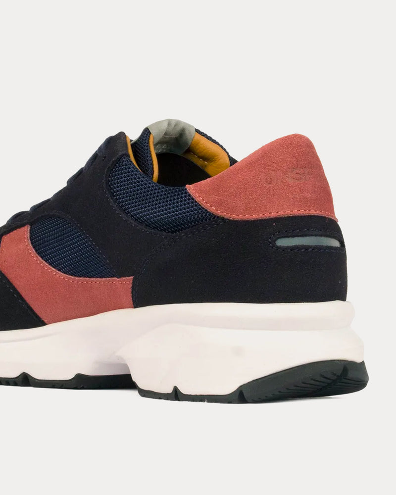 Unseen Footwear Rozel Navy / Pink / White Low Top Sneakers - 2