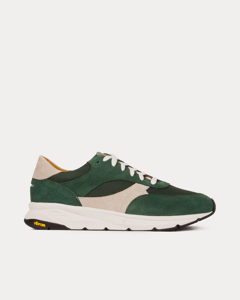 Unseen Footwear Rozel Olive / Grey / White Low Top Sneakers - 1