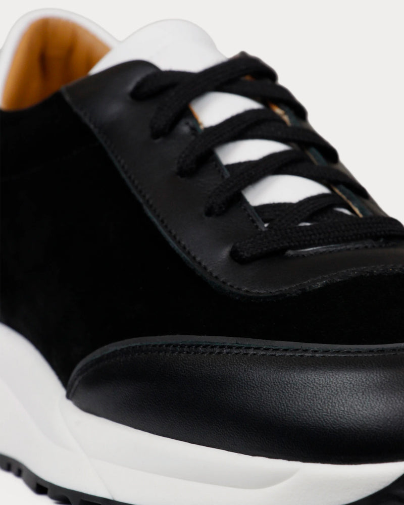 Unseen Footwear Trinity Mix Black Low Top Sneakers - 4