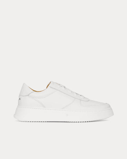 Unseen Footwear Marais White / White Low Top Sneakers - 1
