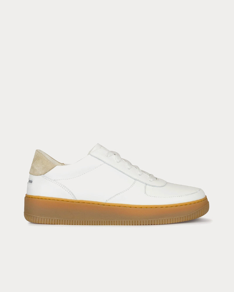 Unseen Footwear Clement Vegan White / Taupe / Gum Low Top Sneakers - 1