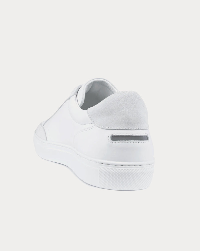 Unseen Footwear Helier Classic Leather White Low Top Sneakers - 2