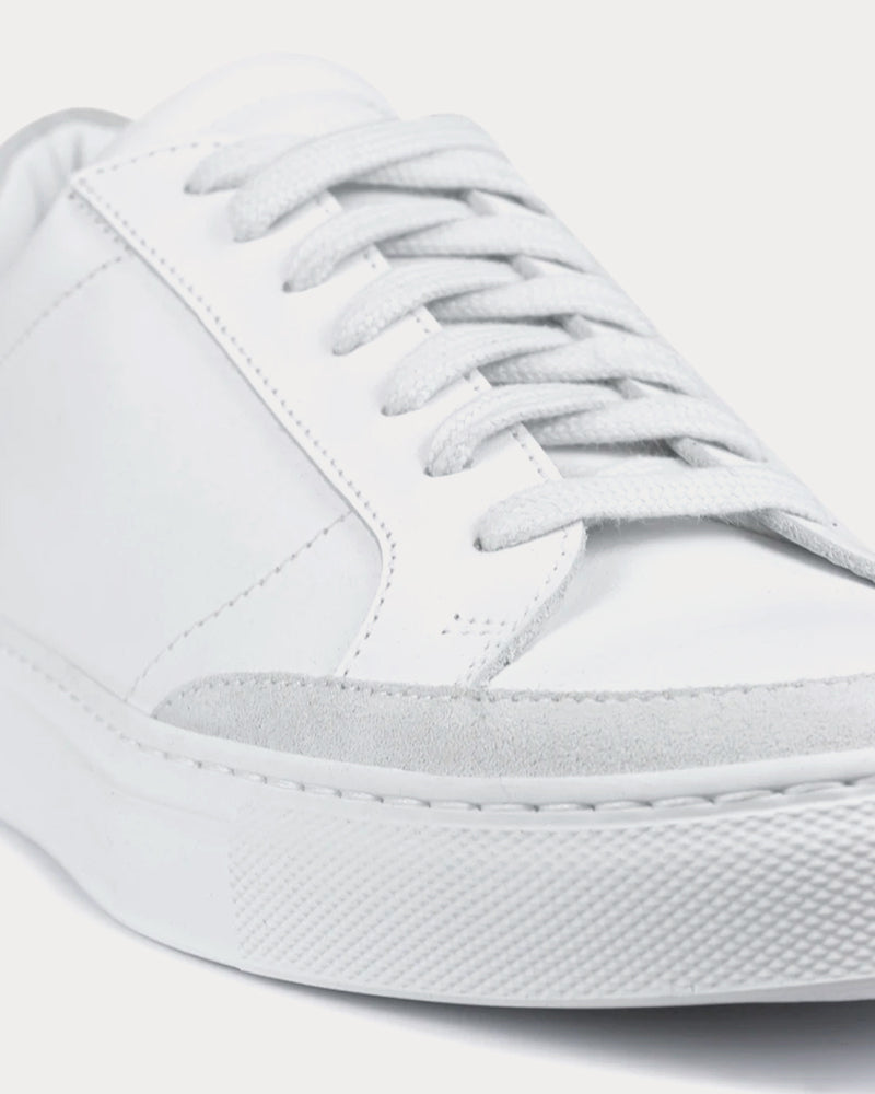 Unseen Footwear Helier Classic Leather White Low Top Sneakers - 4