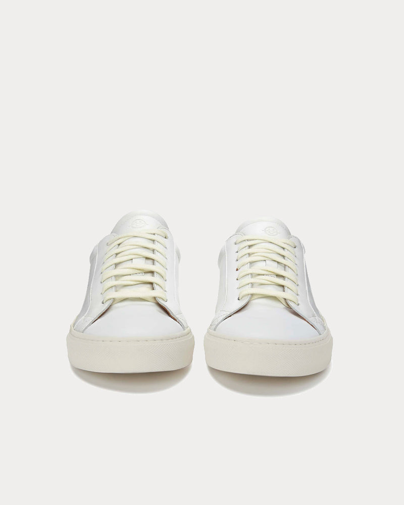 Unseen Footwear Helier Leather White Low Top Sneakers - 2