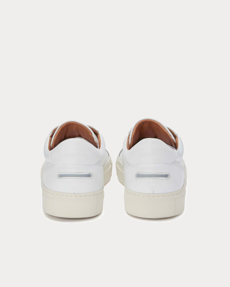 Unseen Footwear Helier Leather White Low Top Sneakers - 3