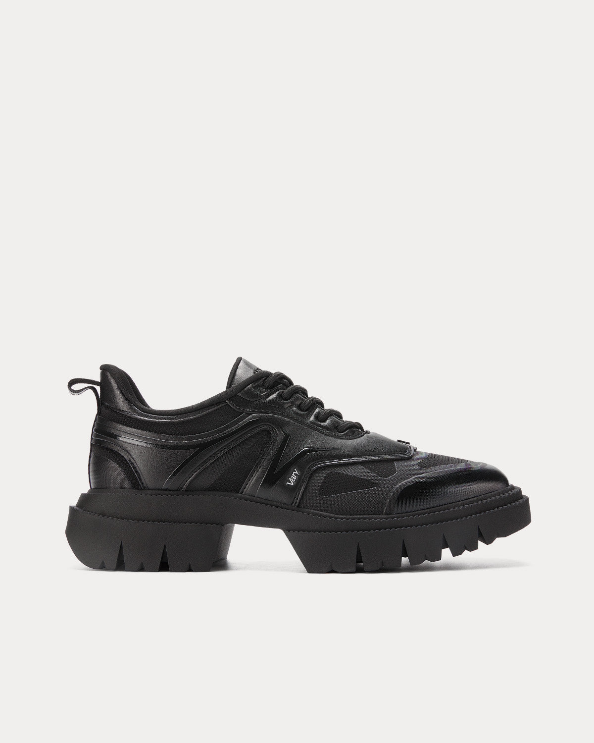 Untitlab - untitled#12 Vary Black Low Top Sneakers