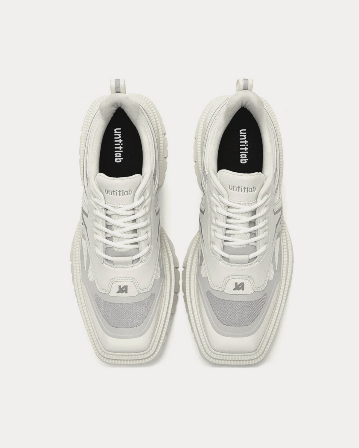 Untitlab - untitled#12 Vary White Low Top Sneakers