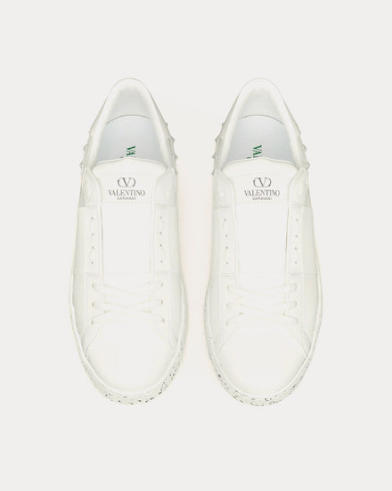 Valentino Open for a Change Bio-Based White Low Top Sneakers - 2
