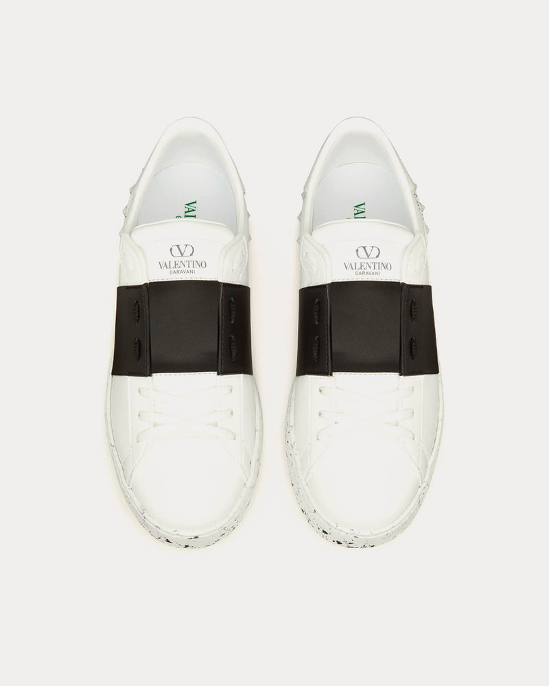 Valentino Open for a Change Bio-Based White / Black Low Top Sneakers - 2