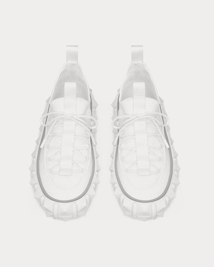 Valentino x Craig Green Rockstud X Light Ivory / White Low Top Sneakers - 3