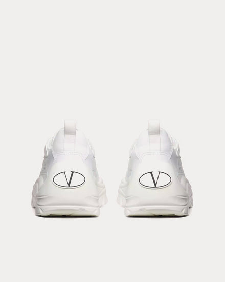 Valentino Gumboy Calfskin White / White Low Top Sneakers - 4