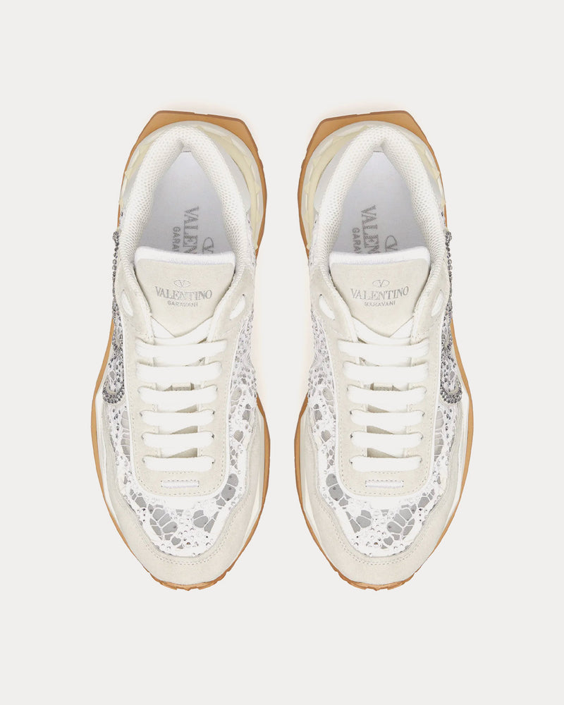 ★【VALENTINO】★VLogo LACERUNNER メッシュレーススニーカ.ー ☆【VALENTINO】☆VLogo LACERUNNER メッシュレーススニーカ.ー