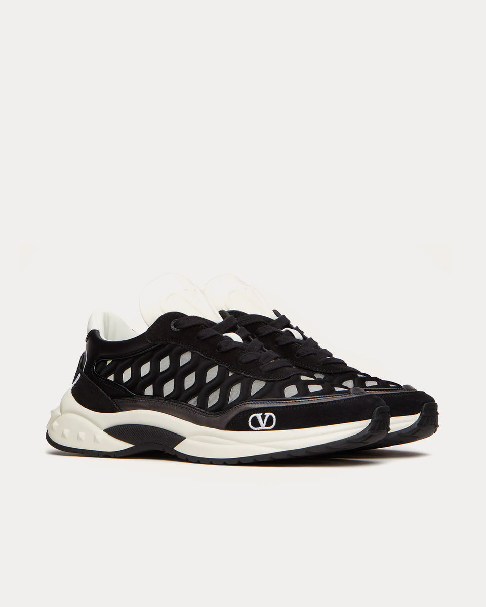 Valentino black trainers womens hotsell