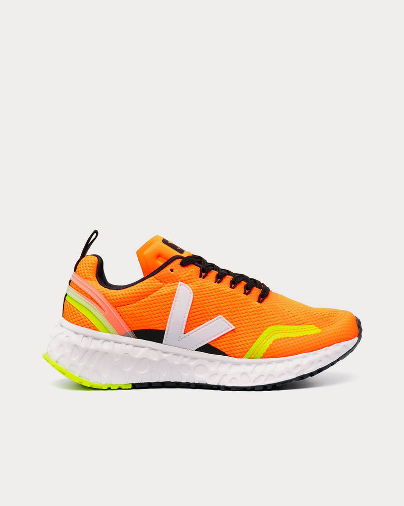Veja Condor Neon Orange / White Running Shoes - 1