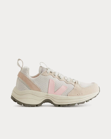 Veja Venturi Oversized Off White / Pink Low Top Sneakers - 1