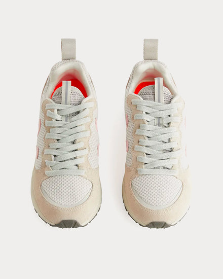 Veja Venturi Oversized Off White / Pink Low Top Sneakers - 2