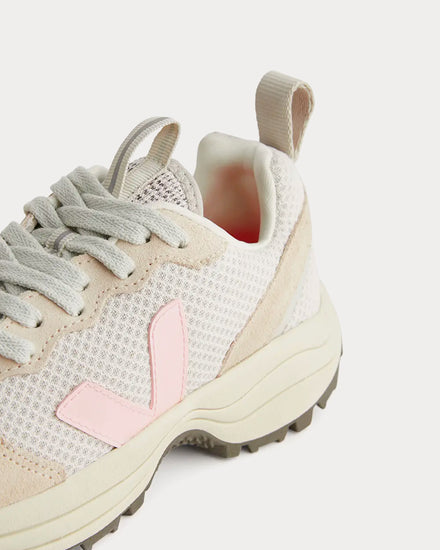 Veja Venturi Oversized Off White / Pink Low Top Sneakers - 4