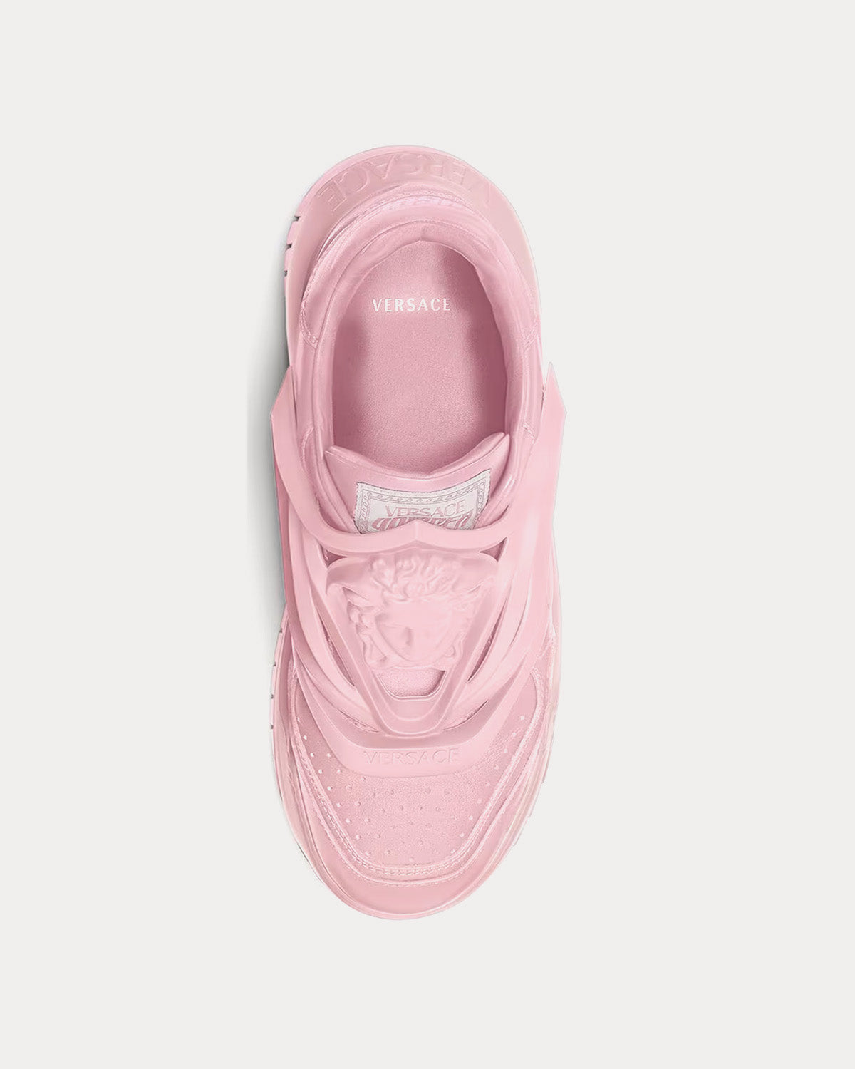 Versace pink sneakers hotsell
