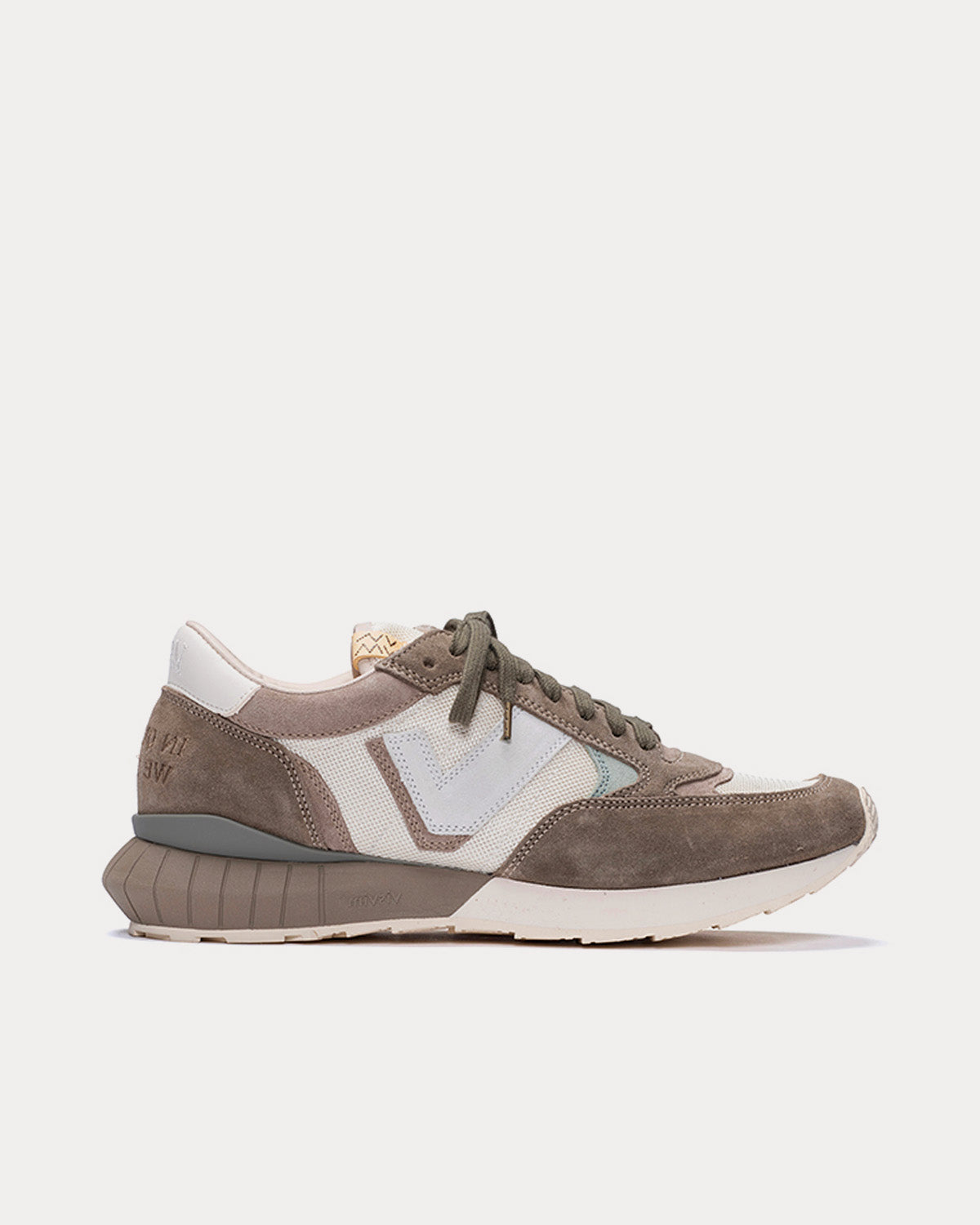 Visvim Men's Dunand Grey Low Top Sneakers & Trainers