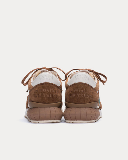 Visvim Dunand Light Brown Low Top Sneakers - 3