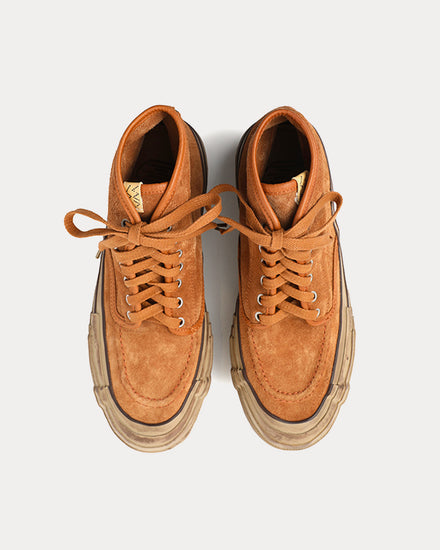 Visvim Liskamm G.Patten Folk Light Brown High Top Sneakers - 2