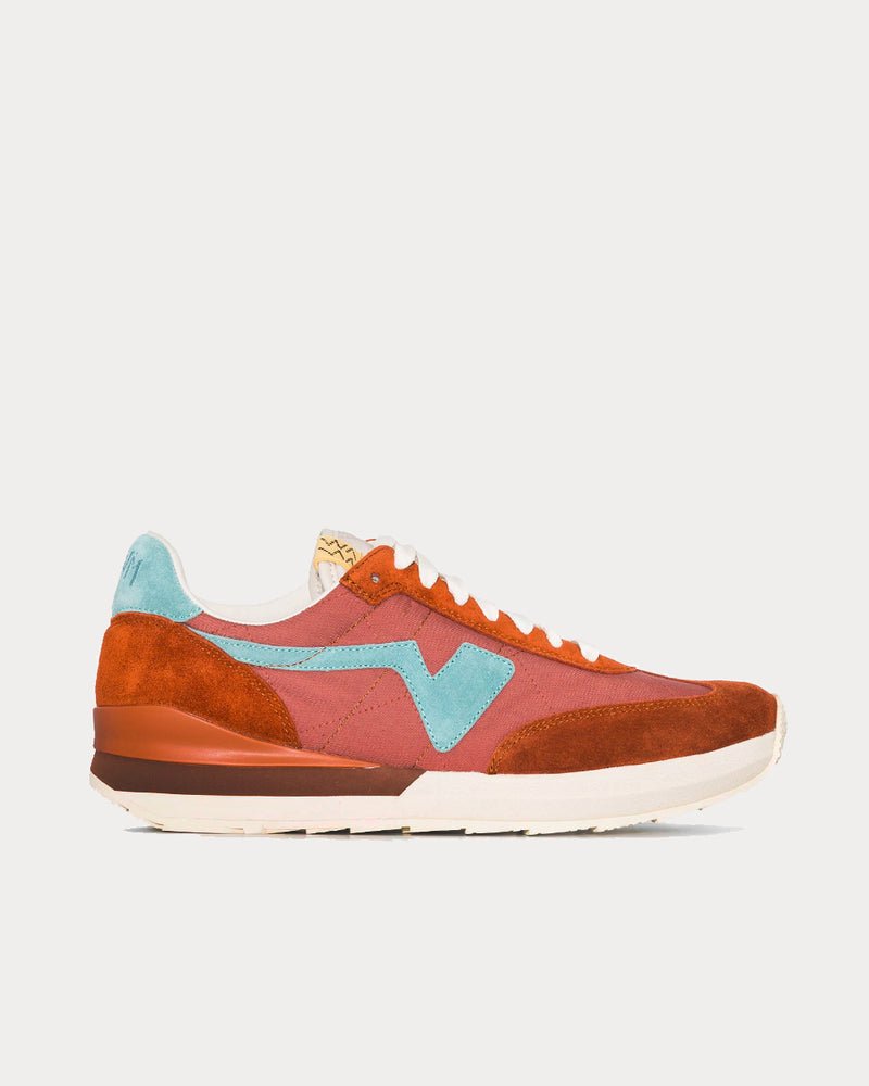 Visvim FKT Runner Orange Low Top Sneakers - 1