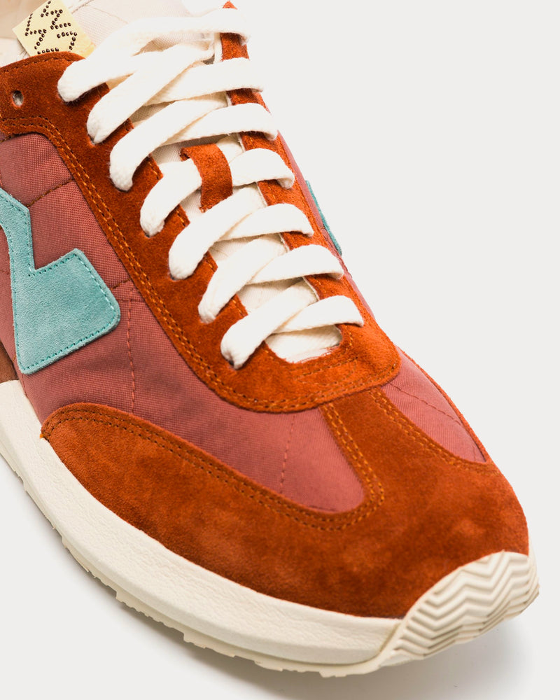 Visvim FKT Runner Orange Low Top Sneakers - 4