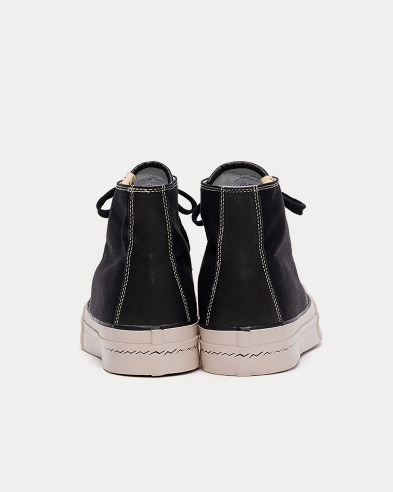 Visvim Men's Skagway Hi Patten Black High Top Sneakers