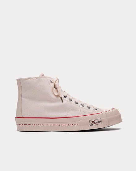 Visvim Skagway Hi Patten Ivory High Top Sneakers - 1