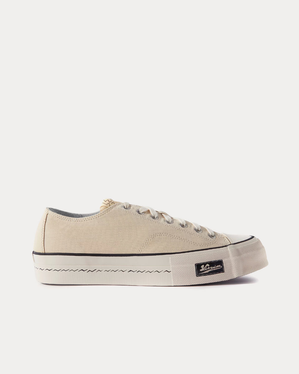 Visvim Skagway Lo G.Cords Ivory Low Top Sneakers - Sneak in Peace