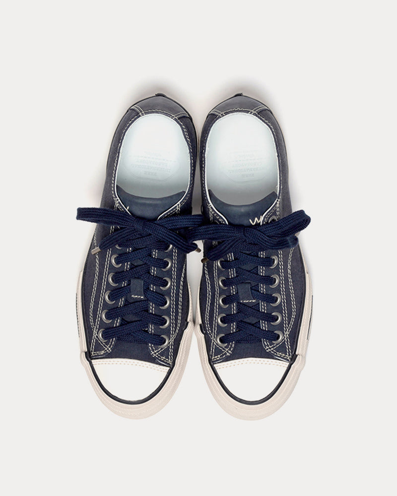 Visvim Skagway Lo G.Cords Navy Low Top Sneakers - 2
