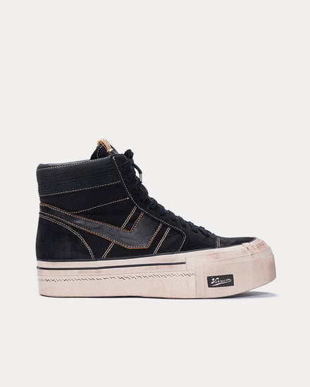 Visvim Zephyr Hi G.Patten Black High Top Sneakers - 1