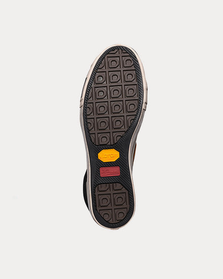 Visvim Zephyr Hi G.Patten Black High Top Sneakers - 4