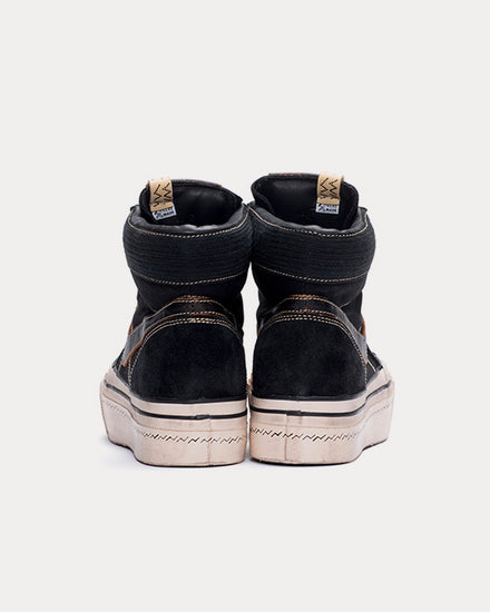 Visvim Zephyr Hi G.Patten Black High Top Sneakers - 3