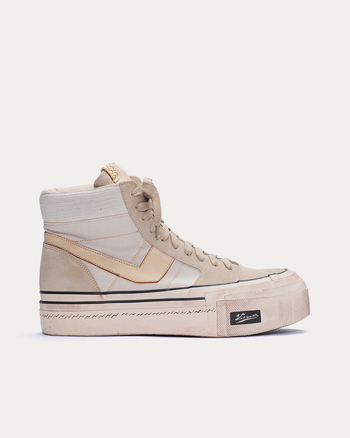 Zephyr Hi G.Patten Ivory High Top Sneakers