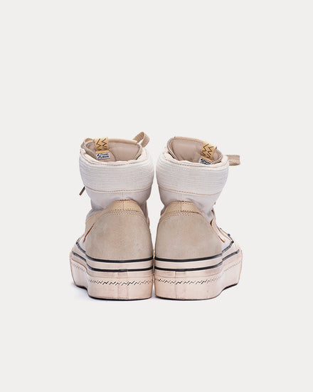 Visvim Zephyr Hi G.Patten Ivory High Top Sneakers - 3