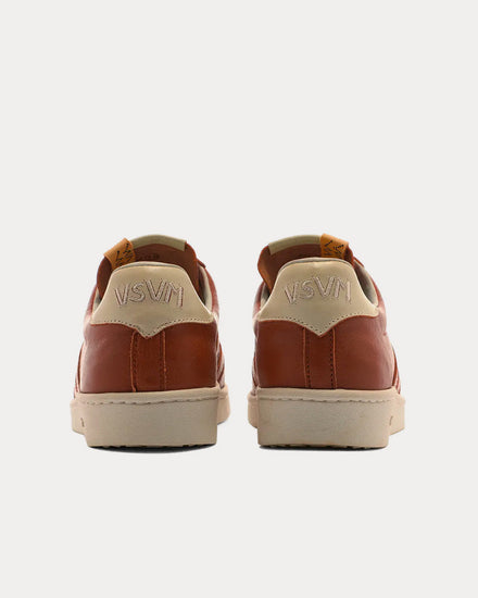 Visvim Corda-Folk Brown Low Top Sneakers - 3