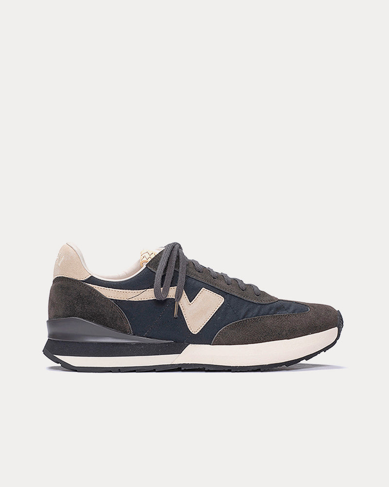 Visvim FKT Runner Black Low Top Sneakers - 1
