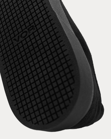 Vor 1A Samtschwarz Black Low Top Sneakers - 4