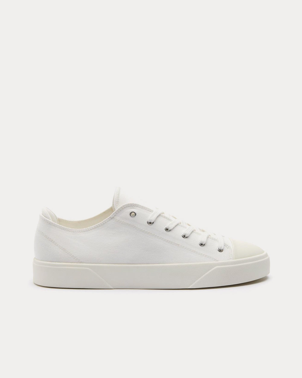 Vor - 1E Leinweiss White Low Top Sneakers