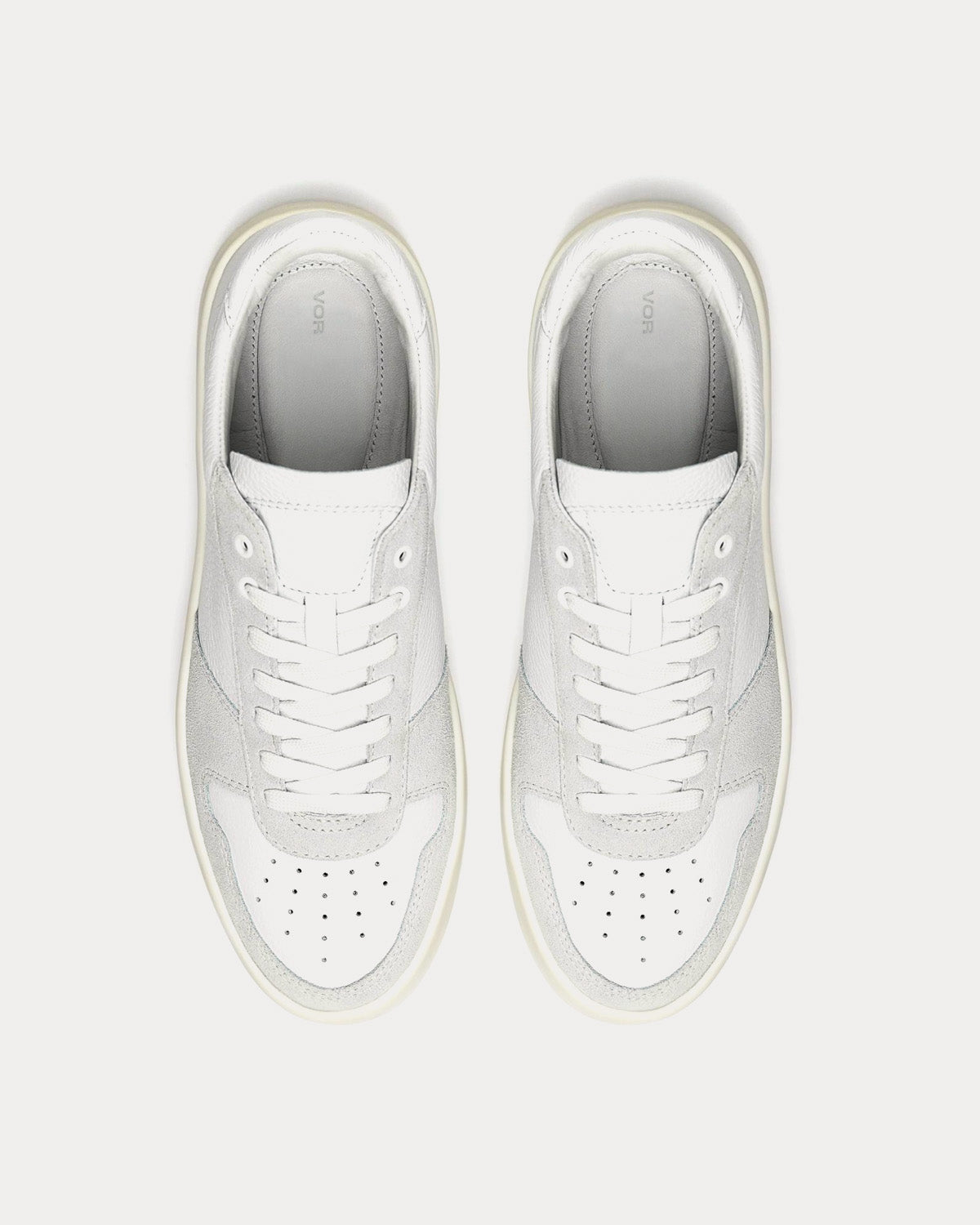 Vor - 5A CHAMPAGNERWEISS White Low Top Sneakers