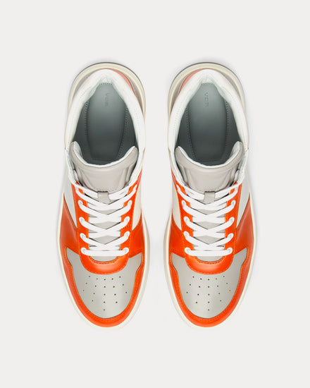 Vor 5B Hyperorange High Top Sneakers - 2