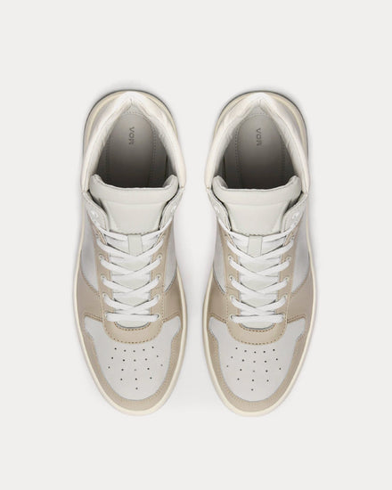 Vor 5B Taupeweiss Off-White High Top Sneakers - 2