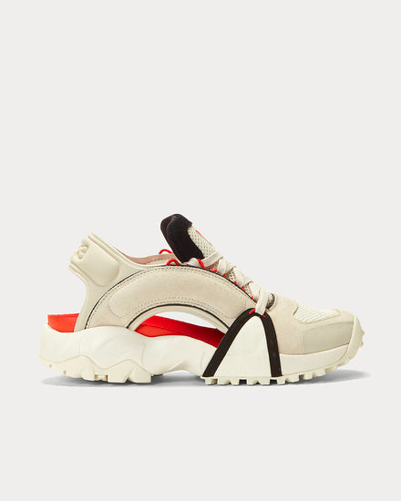 Y-3 Notoma Beige Low Top Sneakers - 1