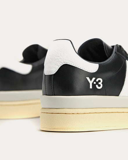 Y-3 Hicho Black / Core White / Orbit Grey Low Top Sneakers - 3
